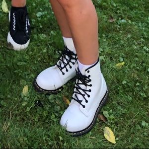 White Dr Martens